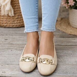 A2 by Aerosoles NEW In Between Quiet Luxury Minimalist Comfort Loafer Flats 9W